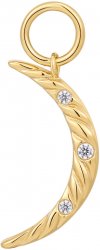 Ania Hair Gold Moon Earring Charm