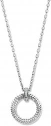 TI SENTO Silver Bobble Circle Necklace 3999ZI