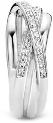 TI SENTO Cubic Zirconia Wrap Ring 12056ZI