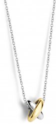 TI SENTO Gold and Silver Kiss Necklace 34003SY