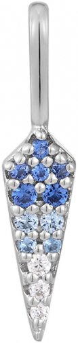 Ania Haie Silver Ombre Blue Charm