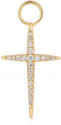 Ania Haie Gold Cross Earring Charm
