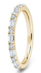 Portia 18ct Yellow Gold  Diamond Set Wedding Ring