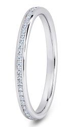 Capella Platinum  Diamond Set Wedding Ring