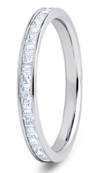 Stella Platinum  Diamond Set Wedding Ring