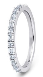Leilani Platinum  Diamond Set Wedding Ring