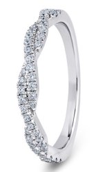 Astra Platinum  Diamond Set Wedding Ring