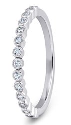 Phoebe Platinum  Diamond Set Wedding Ring