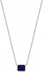 TI SENTO Silver Blue Zirconia Necklace 3998BY