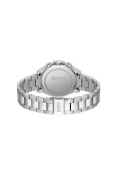 Boss Women's Novia Link Bracelet With Silver White Crystal Dial Watch