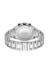 Men's Boss Energy Collection With A Textured Bezel And Contempory Chronograph Watch