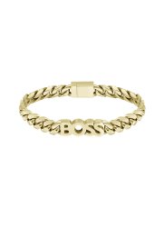 Men's Boss Kassy Chunky Curb Bracelet With Boss Logo