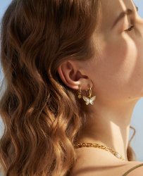 Ania Haie Gold Daisy Earring Charm