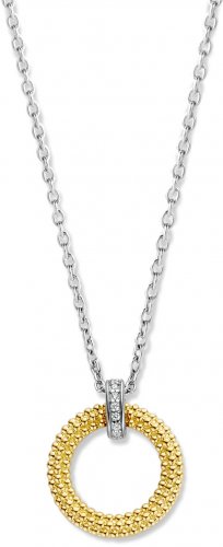 TI SENTO Gold Bobble Circle Necklace 3999ZY