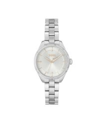 Boss Women's Sage Stainless Steel Case And Bracelet Link, Silver White Dial Watch