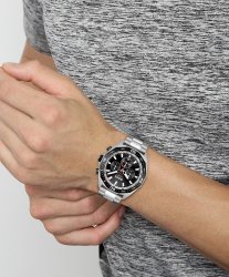 Men's Boss Energy Collection With A Textured Bezel And Contempory Chronograph Watch