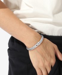 Men's Boss Kassy Chunky Curb Bracelet With Boss Logo
