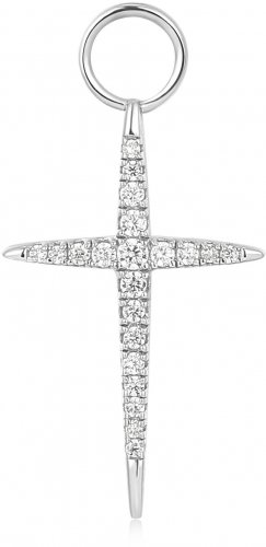 Ania Haie Silver Cross Earring Charm