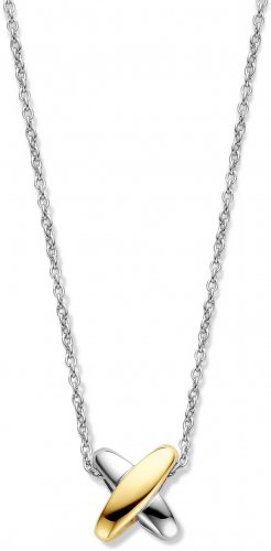 TI SENTO Gold and Silver Kiss Necklace 34003SY