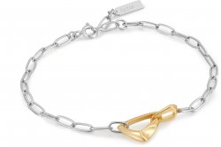 Ania Haie Silver Arrow Link Chunky Chain Bracelet