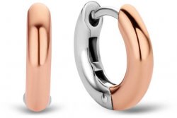 TI SENTO Rose Gold Huggies Earrings 7210SR