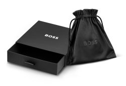 Men's Boss Kassy Chunky Curb Bracelet With Boss Logo