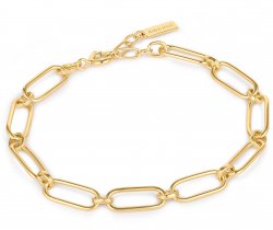 Ania Haie Gold Cable Connect Chunky Chain Bracelet