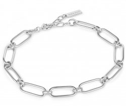 Ania Haie Silver Cable Connect Chunky Chain Bracelet