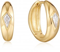 Ania Haie Sparkle Dome Hoop Earrings