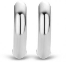 TI SENTO Silver Huggies Earrings  7210SI