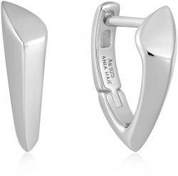 Ania Haie Silver Arrow Huggie Hoop Earrings