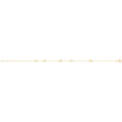 9ct Gold Star Bracelet 
