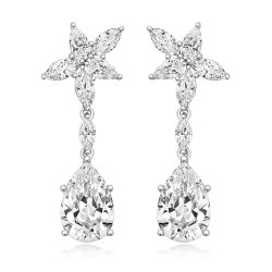 Pear Shape With Fancy Marquise And Pear Drop Earrings LEG0052