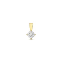 Diamond Brilliant Range Pendant In 9ct Gold 