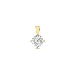 Diamond Brilliant Range Pendant In 9ct Gold 