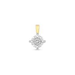 Diamond Brilliant Range Pendant In 9ct Gold 