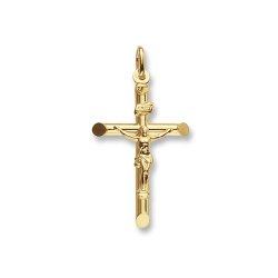 9ct Gold Crucifix Pendant 