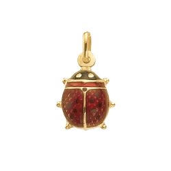 9ct Gold Ladybird Pendant 