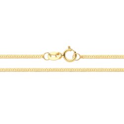 9ct Gold Flat Snake Chain 