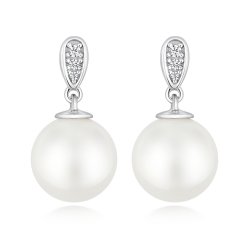 Pave Set Bar With Classic Pear Drop Earrings LEG0102