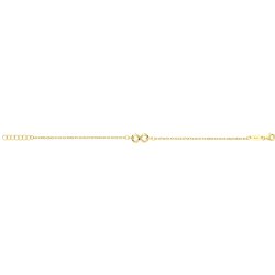 9ct Gold Infinity Bracelet 