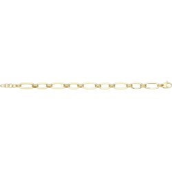 9ct Gold Hollow Bracelet 