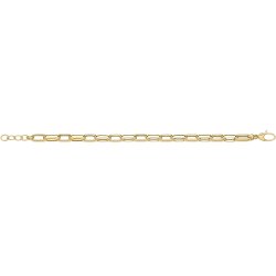 9ct Gold Hollow Bracelet 