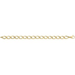 9ct Gold Hollow Bracelet 