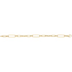 9ct Gold Hollow Bracelet 