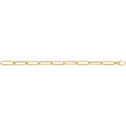 9ct Gold Hollow Bracelet 