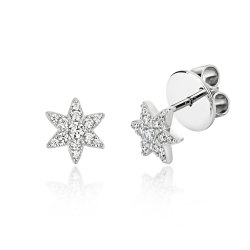 Six Pointed Star Stud Earrings LEG0126