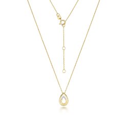 Diamond Necklace In 9ct Gold 