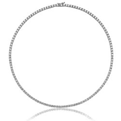 Silver & Co Tennis Necklet SNG0009
