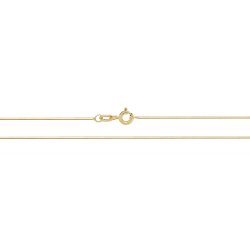 9ct Gold Diamond Cut Snake Chain 